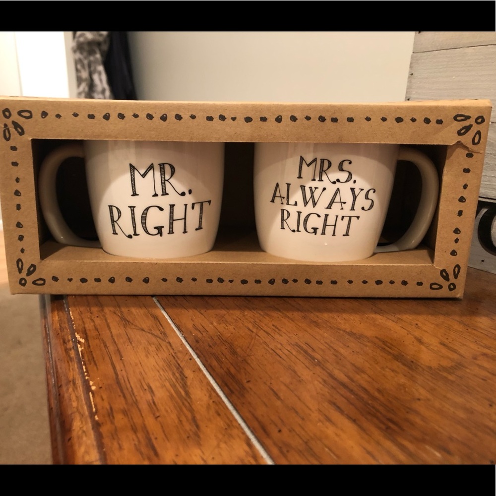 Mr & Mrs mugs